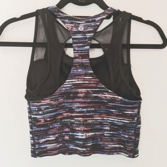 Lululemon Break Free Tank Nulux Hinshu Alpine 2 - Picture 11 of 15